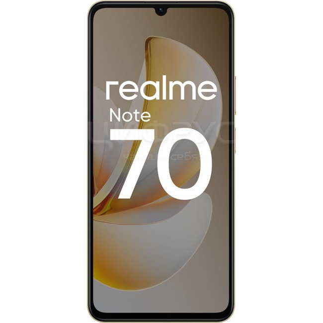 Купить Realme Note 70 6/128Gb 4G Gold (Золотой) (РСТ) в Волгограде